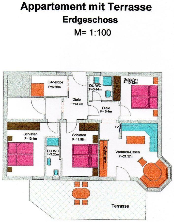 Appartement Lotte Familie Gruenberger Бриксен-им-Тале Экстерьер фото